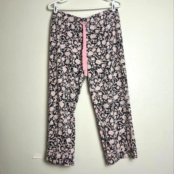 J. Crew Other - J. Crew Pink and Blue Floral Pajama Pants Size S Sleepwear